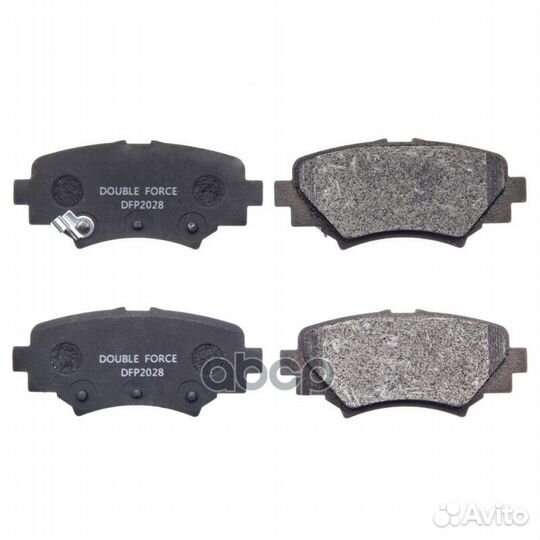 Колодки тормозные дисковые Double Force DFP2028