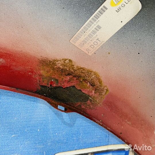 Крыло переднее renault sandero Лев