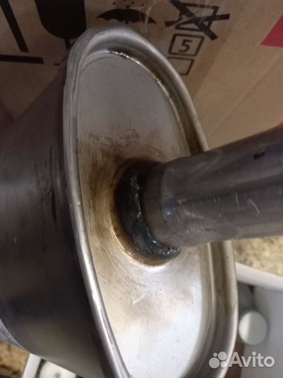 Средний глушитель nissan micra