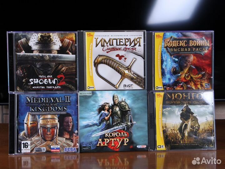 Диски Игры для PC компьютера CD ROM
