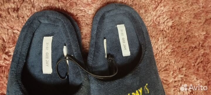 Тапочки для мальчика детские