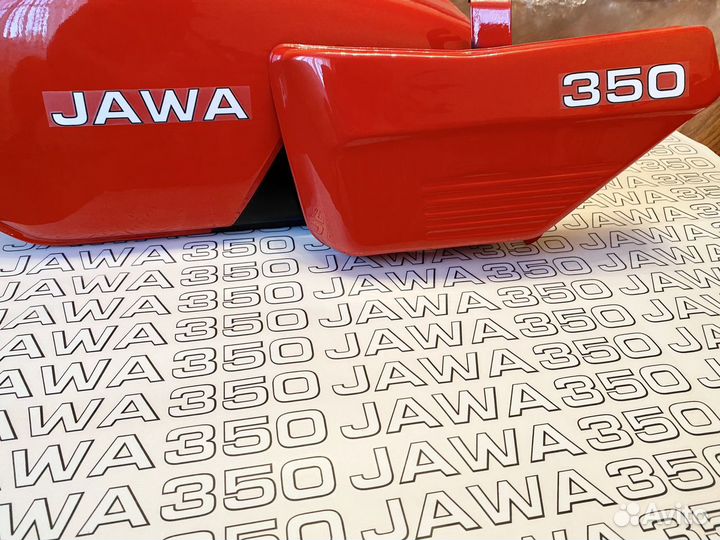 Наклейки на мотоцикл Ява (jawa 350)