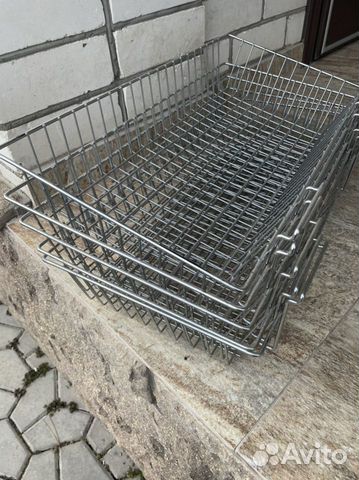 Корзины накопительные из нержавейки