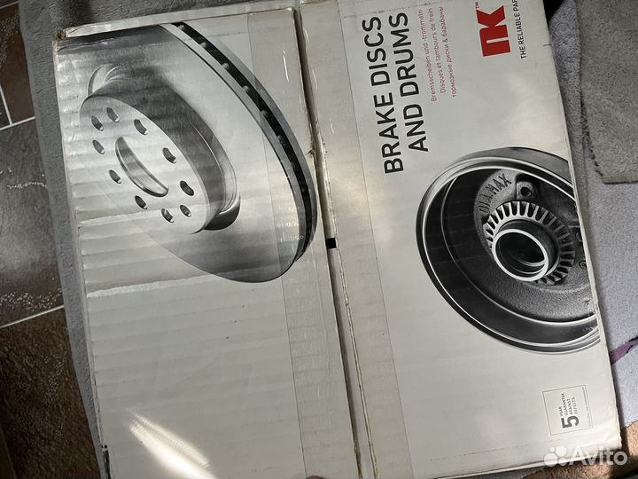 Тормозные диски задние toyota corolla 120