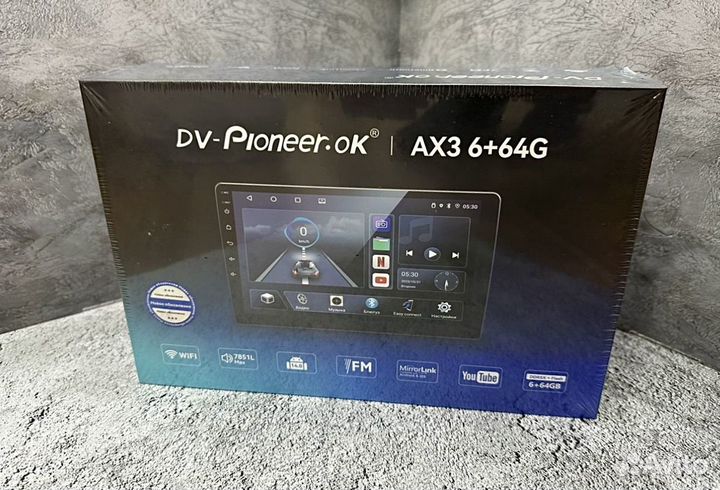 Автомагнитола pioneer 2din 6/64