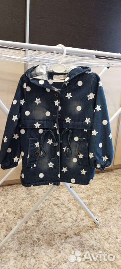 Джинсовая куртка для девочки