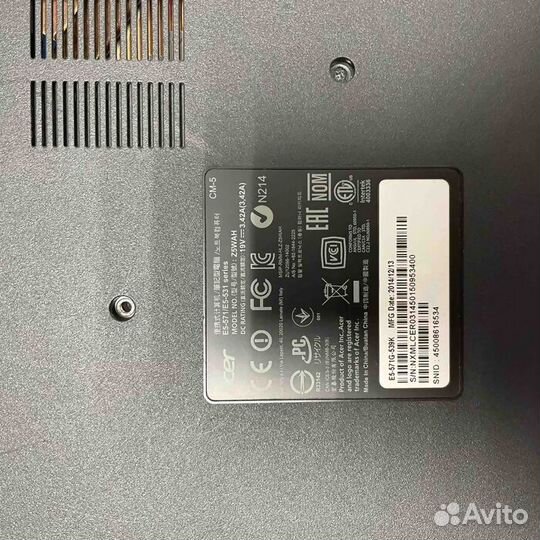 Ноутбук Acer Z5WAH