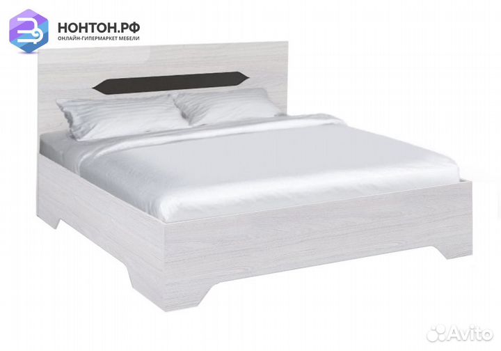 Кровать Валенсия без ортопедического основания дуб