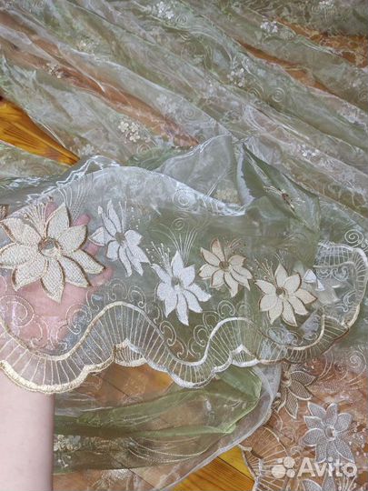 Тюль, штора для балкона