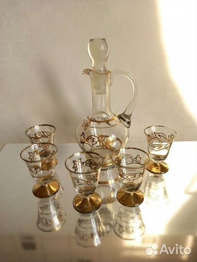 Набор для ликера Чехословакия