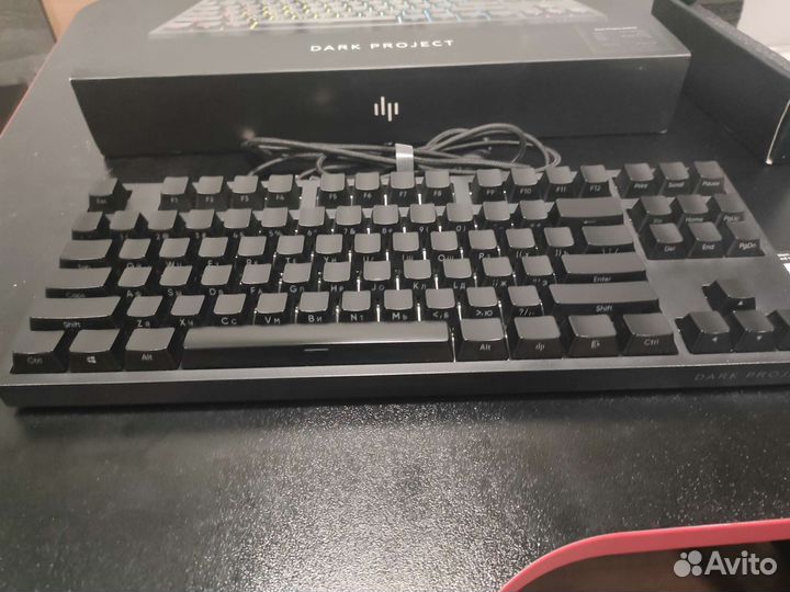 Игровая оптическая клавиатура Dark project KD87A