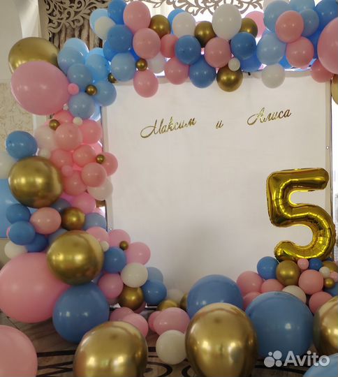 Аренда: Каркас и белый баннер для фотозоны