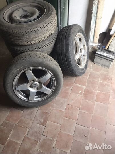 Литые диски r15 reault logan