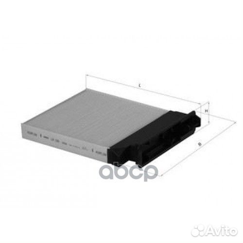 Фильтр салонный LA230 Mahle/Knecht