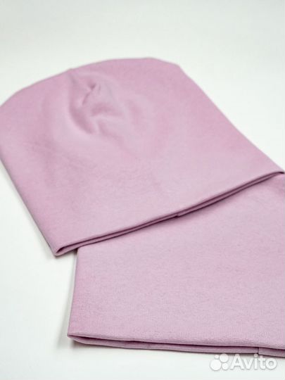 Комплект шапка и снуд