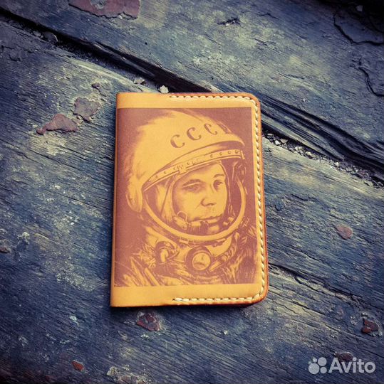 Обложка для паспорта натуральная кожа