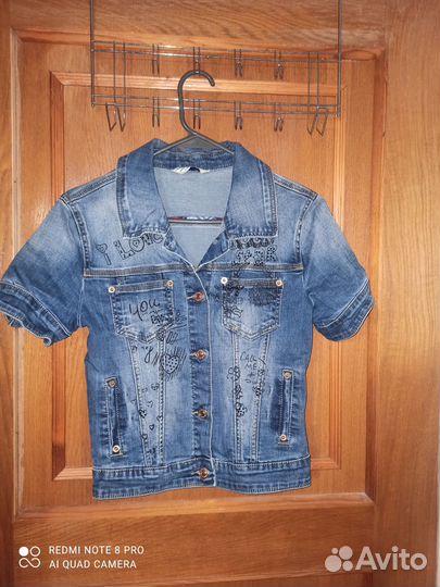 Джинсовка 140 рост М
