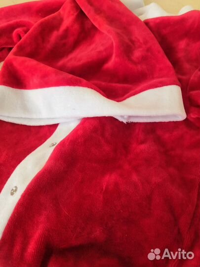 Костюм деда мороза детский