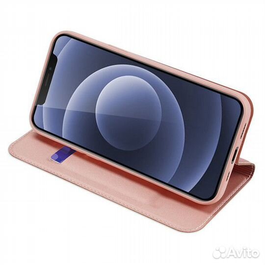 Чехол-книжка и стекла Dux Ducis для Samsung Xiaomi