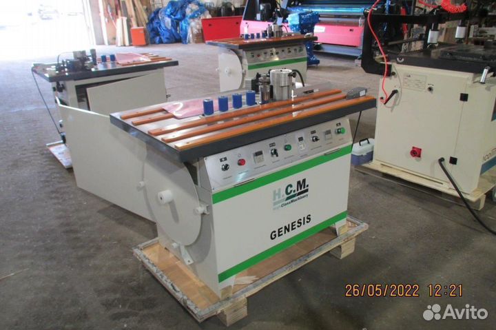 Кромкооблицовочный станок криволинейный