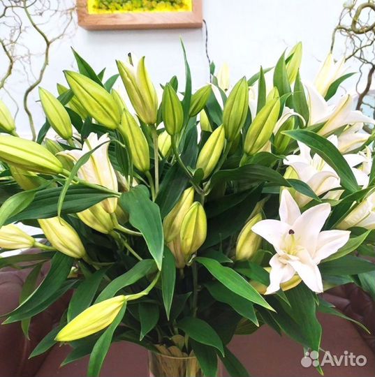 Букет из лилий