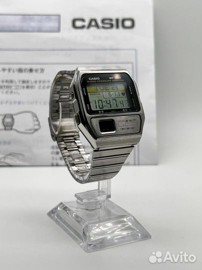 Винтажные Casio BP-300 часы тонометр