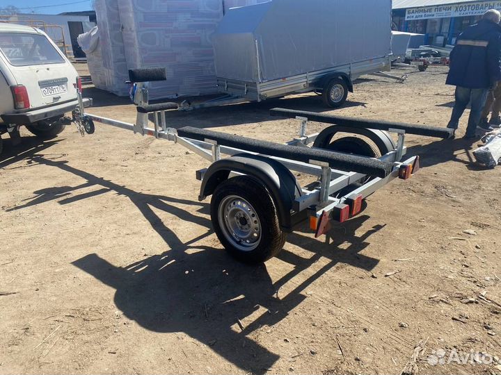 Прицеп лодочный мзса 81771C.012.Есть установка
