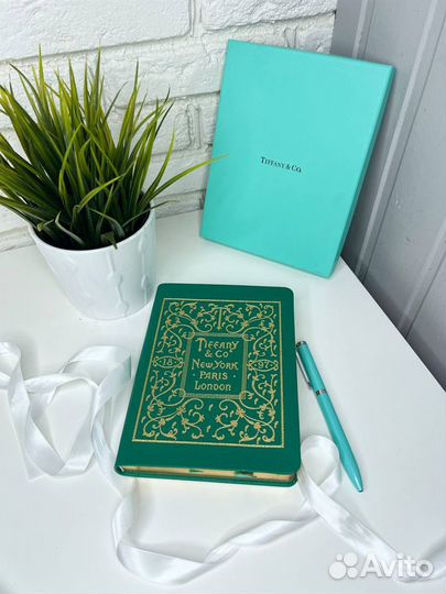 Блокнот ежедневник Tiffany & Co с ручкой