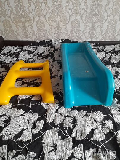 Детская горка пластиковая