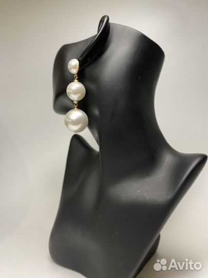 Серьги жемчуг