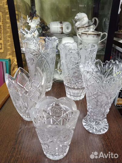 Хрустальные вазы