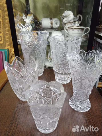 Хрустальные вазы