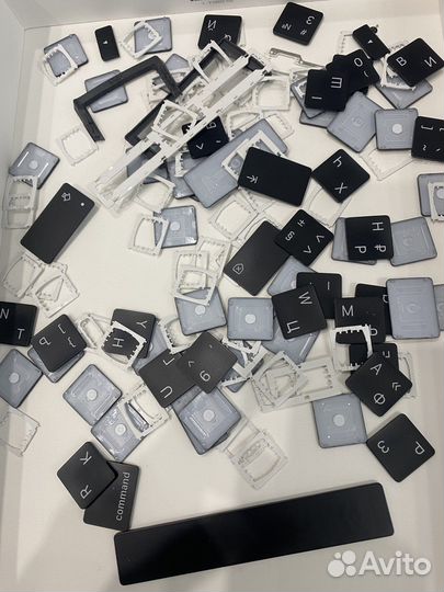Замена кнопок бабочка macbook