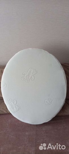 Матрас в круглую кроватку