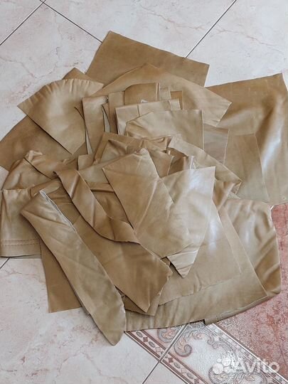Кожа натуральная, лоскуты