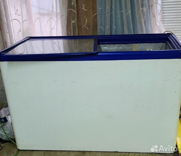 Морозильный ларь со стеклом бу
