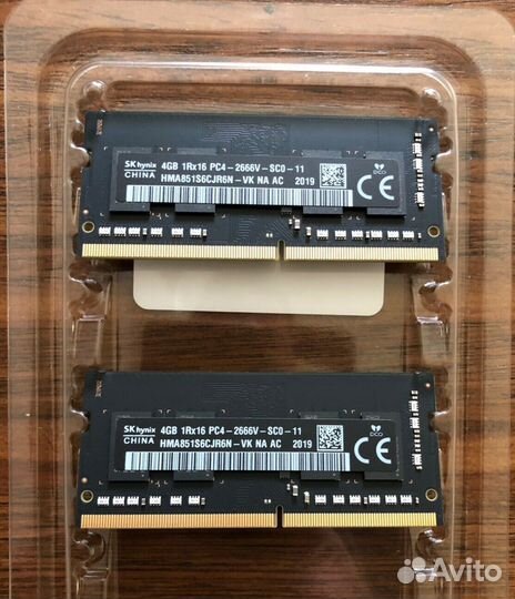 На Apple DDR4 2x4GB 8GB 2015-2022 iMac Mac book