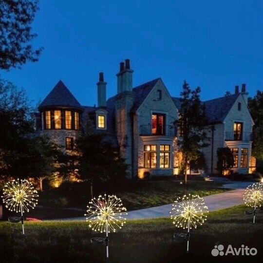 Уличный фонарь садовый - от солнца