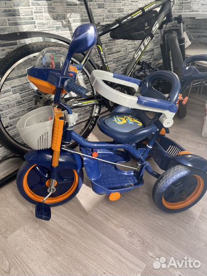 Велосипед детский трехколесный