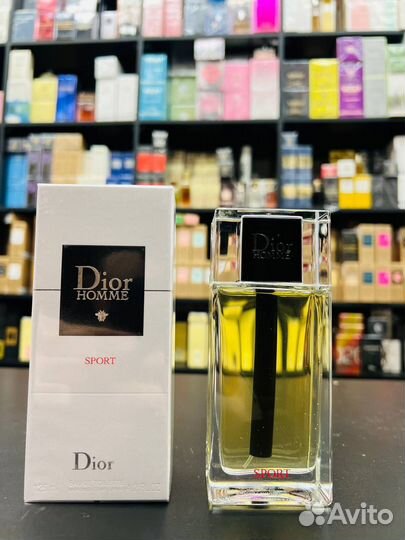 Christian Dior Homme Sport 100 ml оригинальный тес