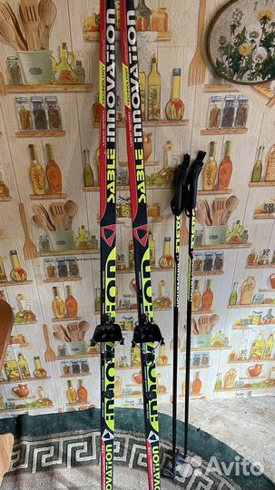 Беговые лыжи и палки