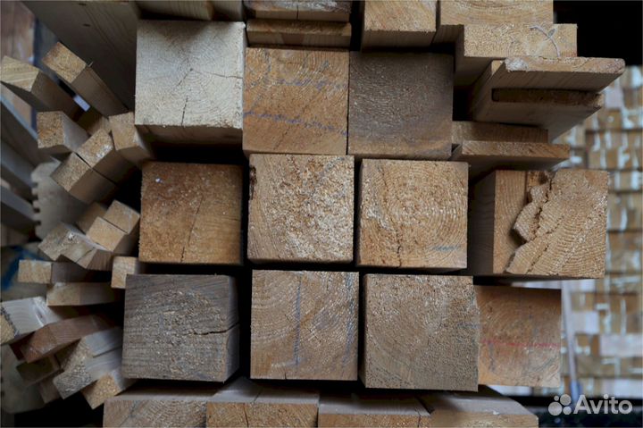Брус обрезной.Вернём 20% стоимости доставки