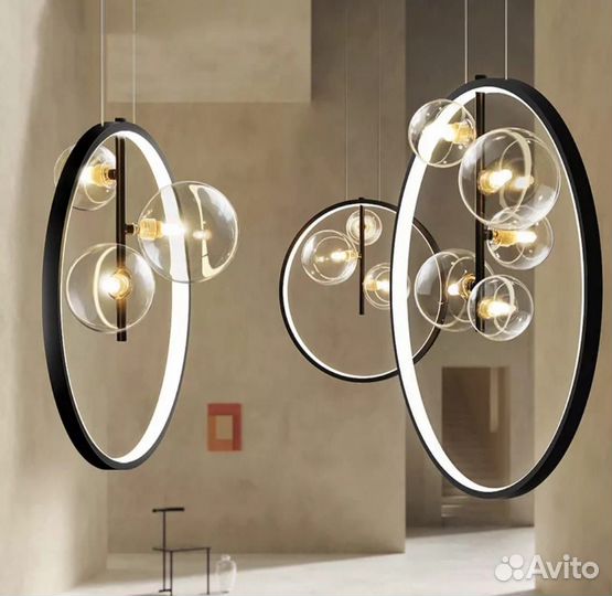 Светильник подвесной. Люстра подвесная лофт