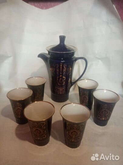 Сервиз кофейный с. Бронницы, ф. 