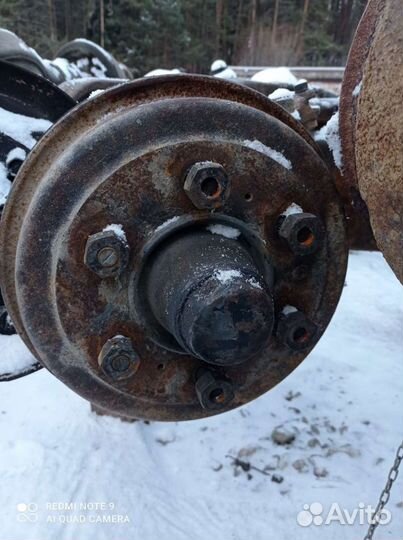 Балка передняя Тойота Дюна, Тойоайс, шасси BU85