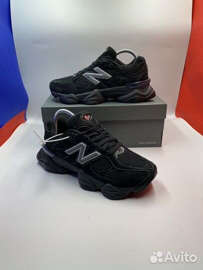 Кроссовки new balance 9060 black 37-45