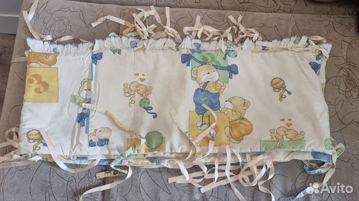 Бортики в детскую кроватку