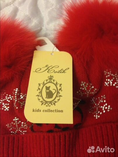 Новая шапка весна/еврозима на девочку Kotik р