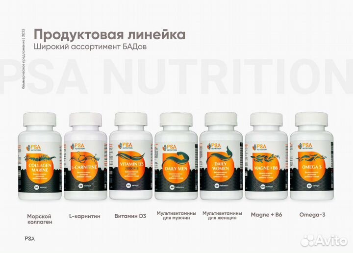 Продается готовый бизнес и бренд бадов PSA Nutriti