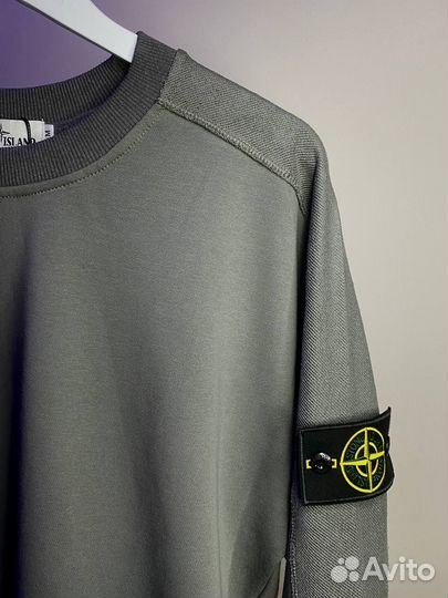Свитшот Stone island графит